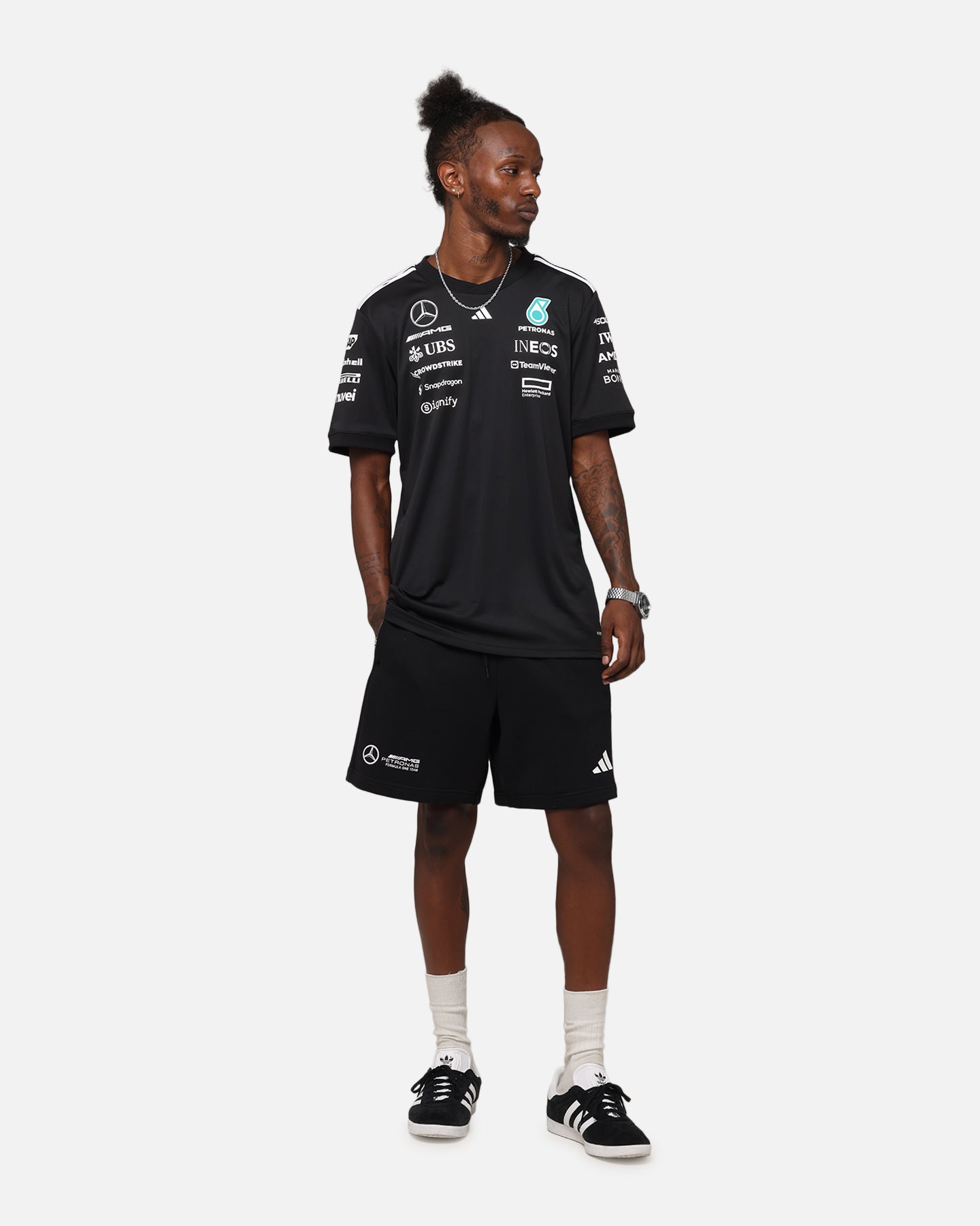 adidas x Mercedes-AMG PETRONAS Formula One F1 2025 Team Driver T