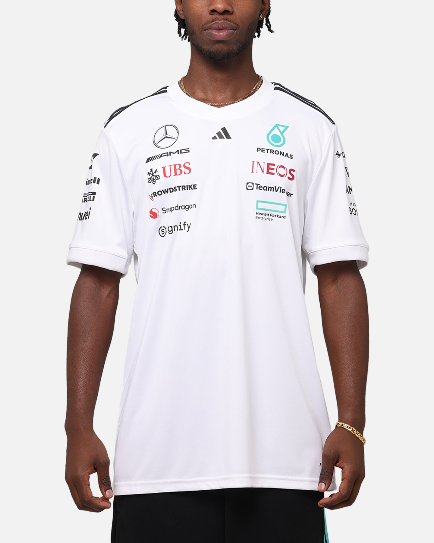 adidas x Mercedes-AMG PETRONAS Formula One F1 2025 Team Driver T