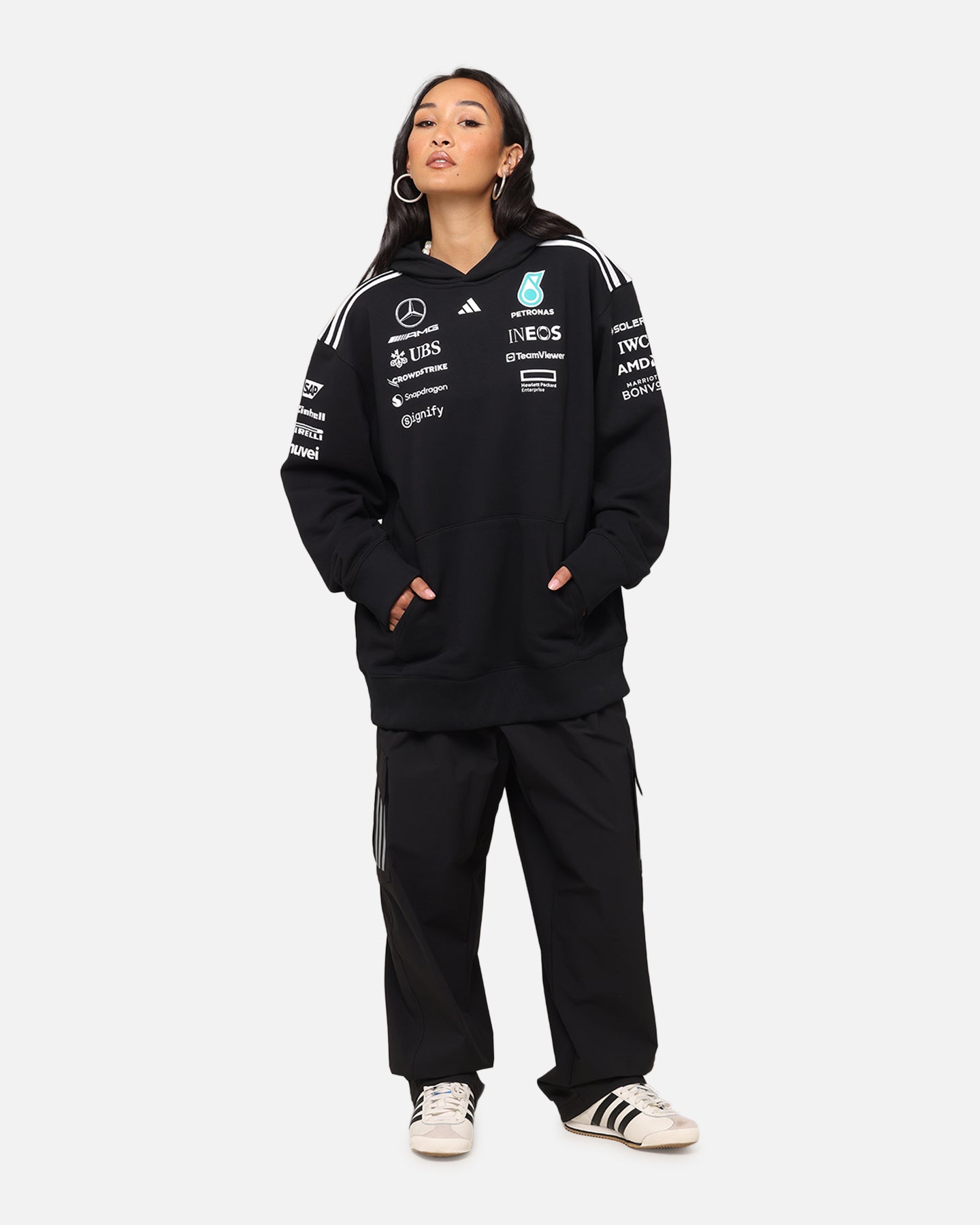 adidas x Mercedes-AMG PETRONAS Formula One F1 2025 Team Hoodie