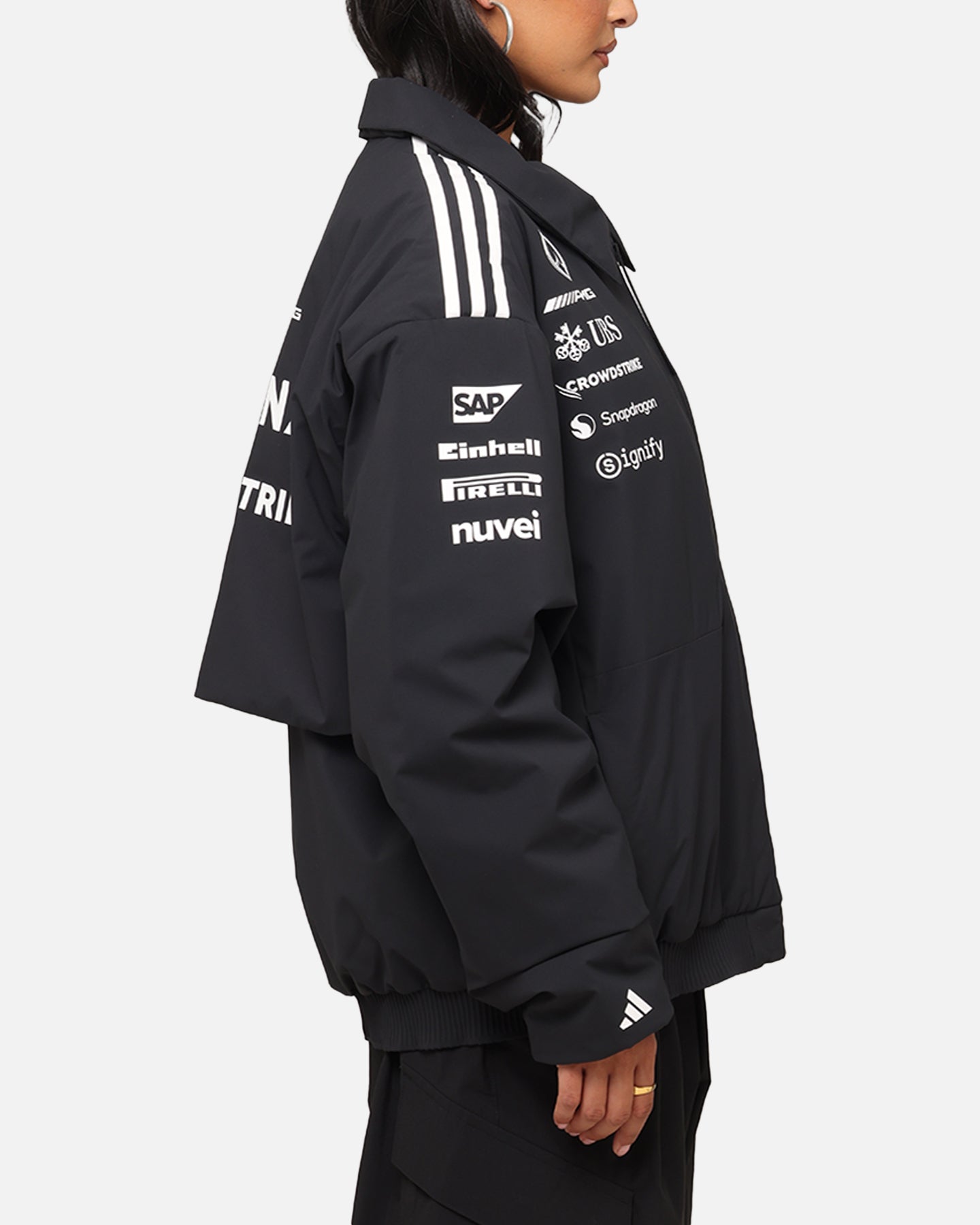   × Mercedes-Benz アウター Vintage MERCEDES BENZ Jacket Dtm Men's Size XL Silver Gray