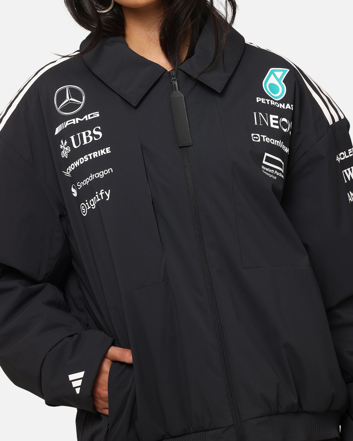 adidas Mercedes AMG Petronas ジャージ Mサイズ adidas Men's Mercedes-AMG Petronas Formula One Team Track