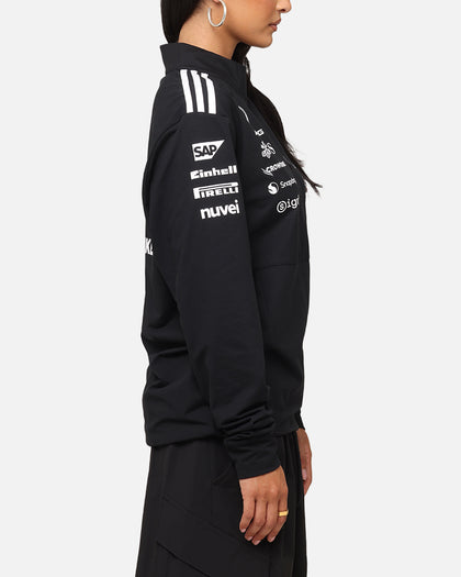 adidas x Mercedes-AMG PETRONAS Formula One F1 2025 Team Quarter Zip Jacket Black/White