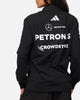 adidas x Mercedes-AMG PETRONAS Formula One F1 2025 Team Quarter Zip Jacket Black/White