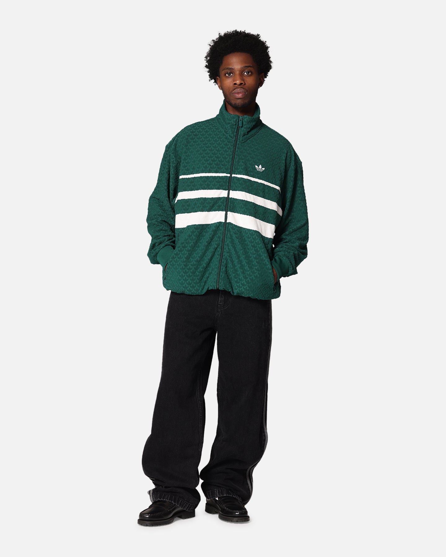 Adidas Monogram Track Top Jacket Green | Culture Kings US