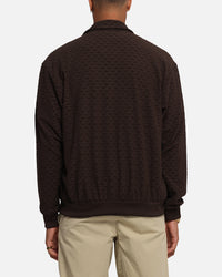 Adidas Monogram Track Top Jacket Dark Brown