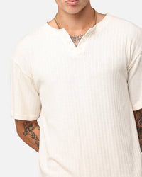 XXIII Open Neck T-Shirt Sand