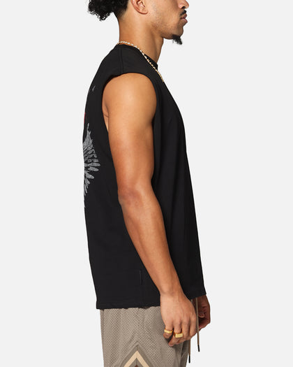 Saint Morta Amorfati Oversized Muscle T-Shirt Black