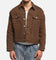 Saint Morta Trucker Denim Jacket Vintage Brown