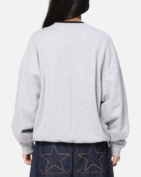 Loiter Arch Premium Crewneck Grey