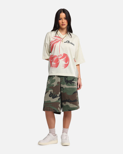 Loiter Cherry Jersey Off White/Red