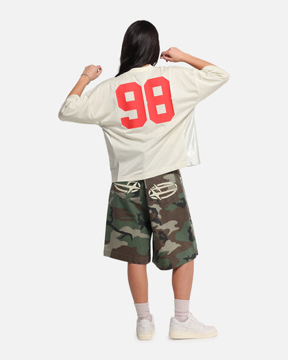 Loiter Cherry Jersey Off White/Red
