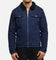 Saint Morta Sherpa Denim Zip Jacket Indigo/Black