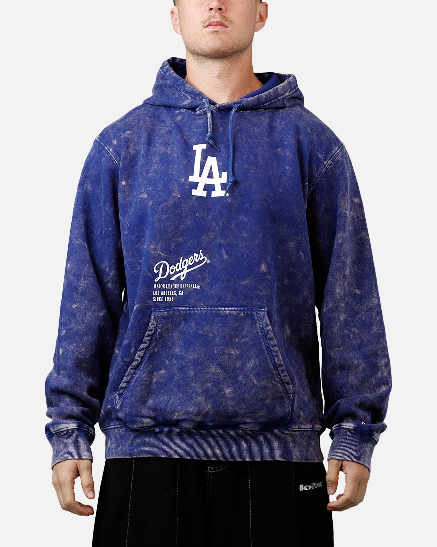 New Era Los Angeles Dodgers Sport Night Hoodie Official Team Color