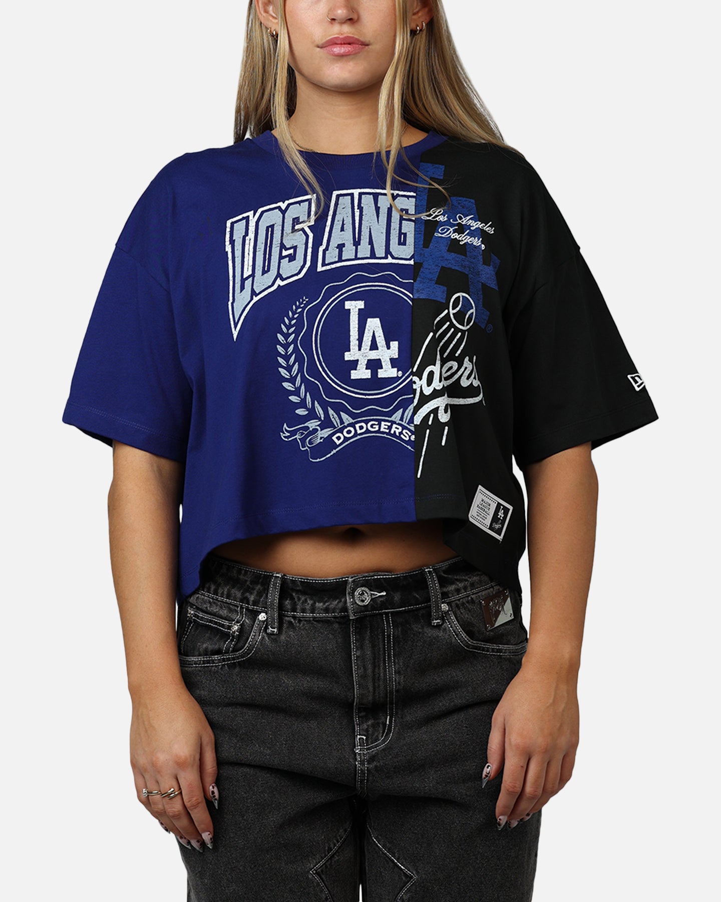 New Era T-Shirt Fan Shop | Maglia Nessun Genere Con Logo Squadra, Colore Nero, Cotone, Casual