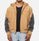 Saint Morta Hooded Workwear Jacket Tan/Black