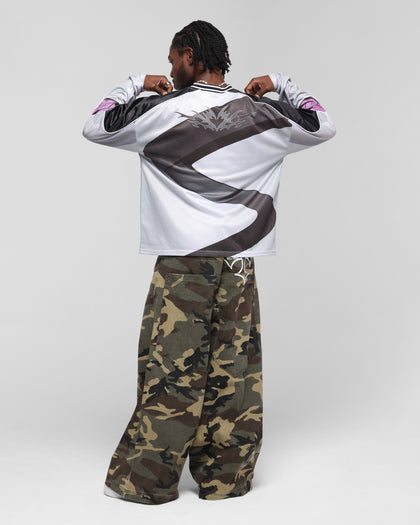 Loiter Cyber Hockey Jersey Grey/Black