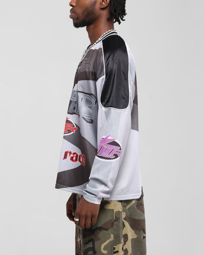 Loiter Cyber Hockey Jersey Grey/Black