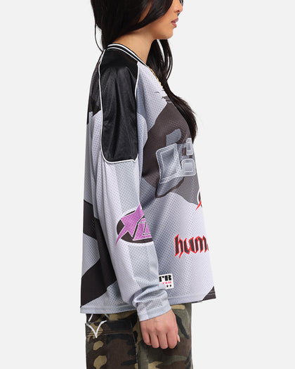 Loiter Cyber Hockey Jersey Grey/Black