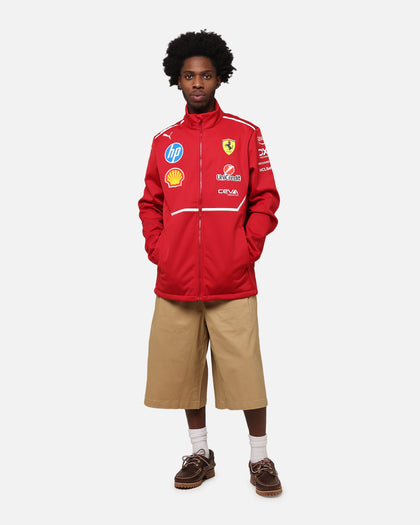 Puma X Scuderia Ferrari Team Softshell Jacket Cherry
