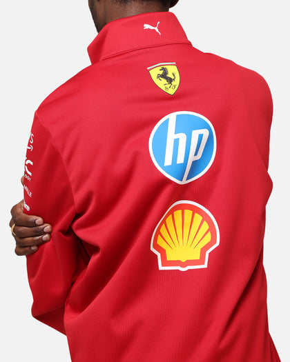 Puma X Scuderia Ferrari Team Softshell Jacket Cherry