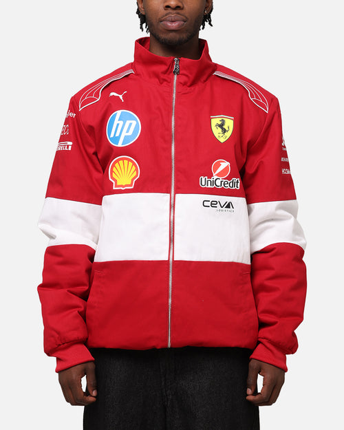 Puma X Scuderia Ferrari Team Vintage Racing Jacket Cherry