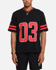 Carre Rose Football T-Shirt Black/Red