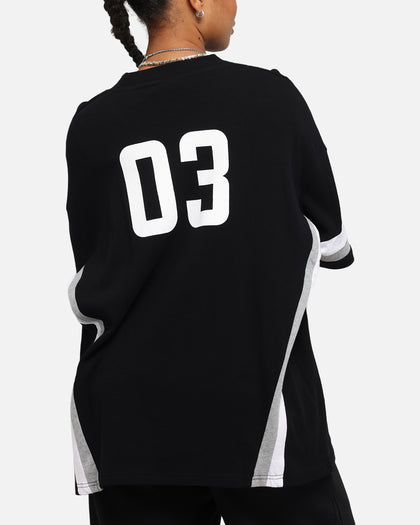 Carre Graffiti Waffle T-Shirt Black