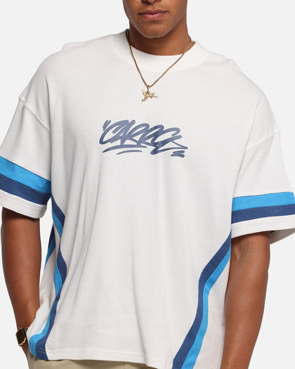 Carre Graffiti Waffle T-Shirt Off White