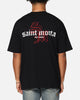 Saint Morta Heritage Boxy T-Shirt Black/Red