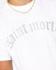 Saint Morta Rhinestone T-Shirt White