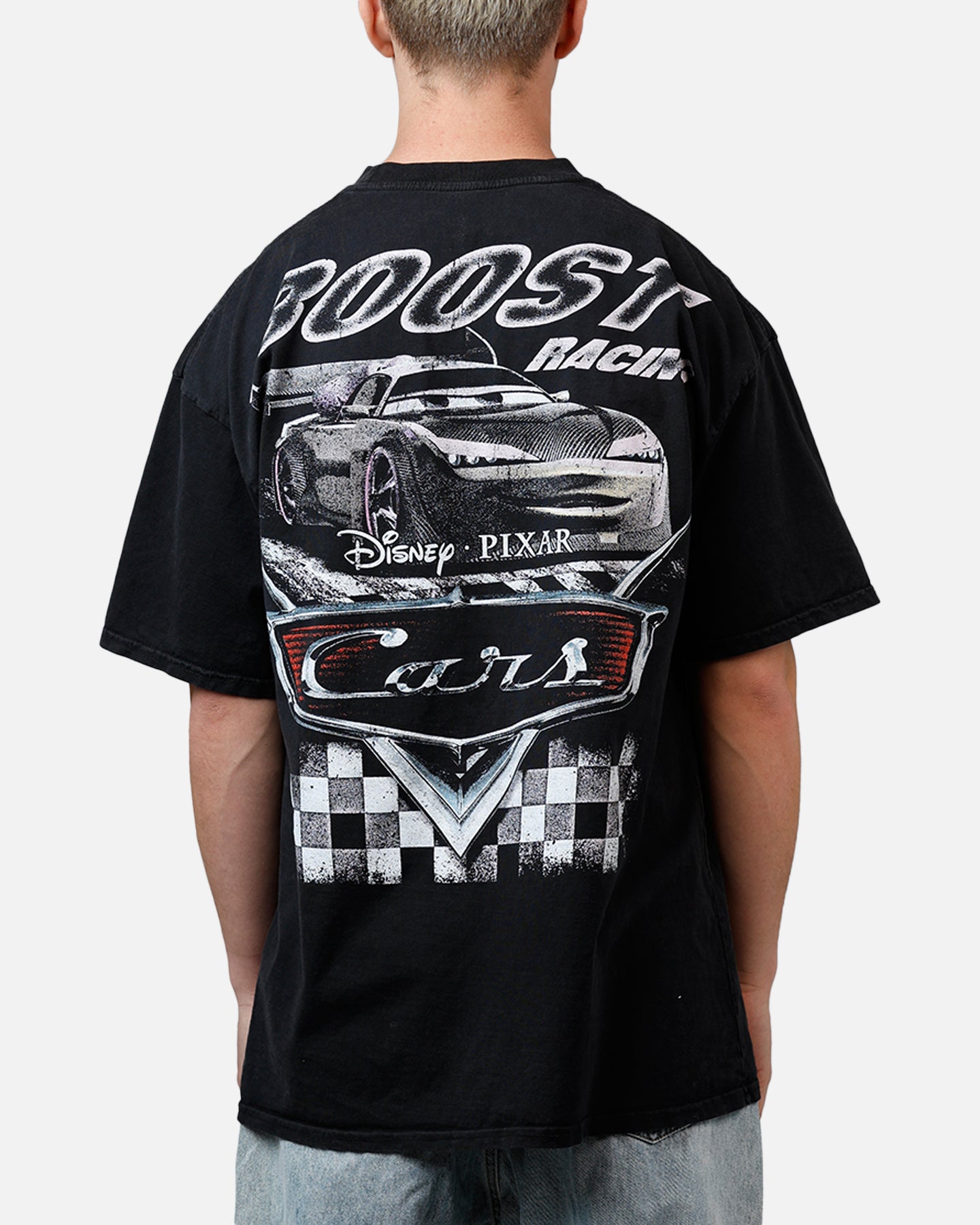 Goat Crew Disney And Pixar Cars Boost Vintage T-Shirt Black