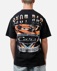 73Studio Disney And Pixar Cars Snot Rod Vintage T-Shirt Black Acidwash