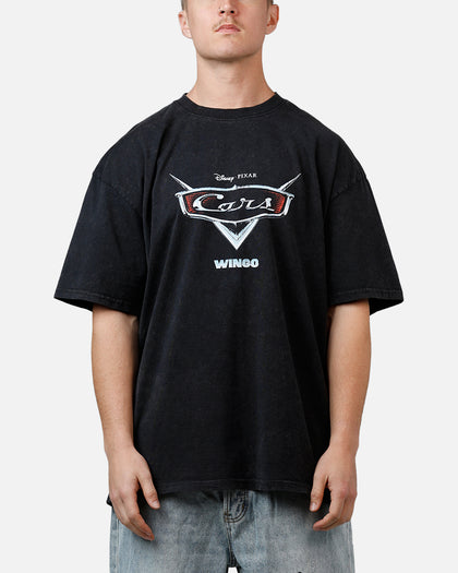 Goat Crew Disney And Pixar Cars Wingo Vintage T-Shirt Black Acidwash