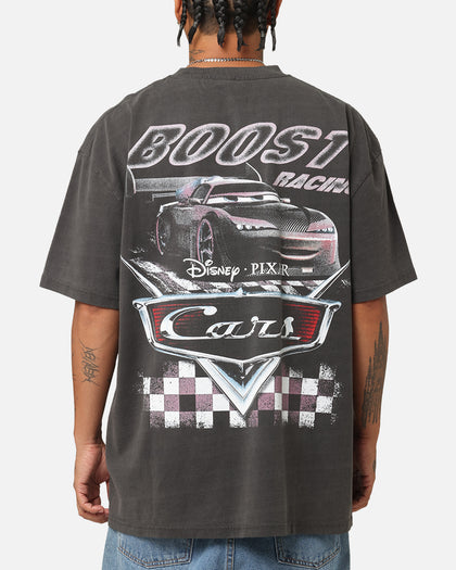 Goat Crew Disney And Pixar Cars Boost Heavy T-Shirt Black Wash