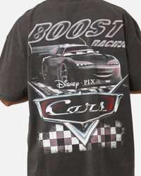 Goat Crew Disney And Pixar Cars Boost Heavy T-Shirt Black Wash