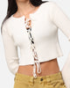XXIII Women's Olympia Knit Jumper Off White