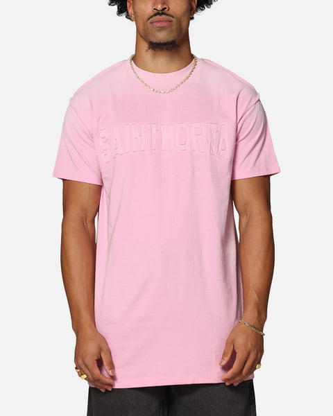 Saint Morta Manticore Lafayette T-Shirt Sunfade Pink | Culture