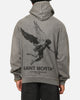 Saint Morta Nothing Is Forever Boxy Hoodie Washed Charcoal
