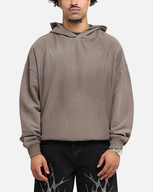 Saint Morta Manticore Boxy Hoodie Sunfade Brown