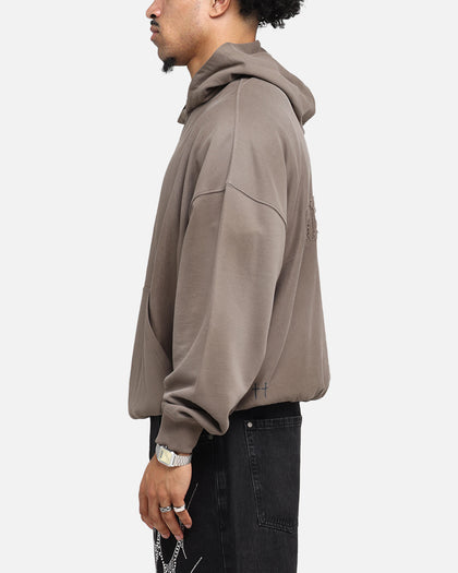 Saint Morta Manticore Boxy Hoodie Sunfade Brown