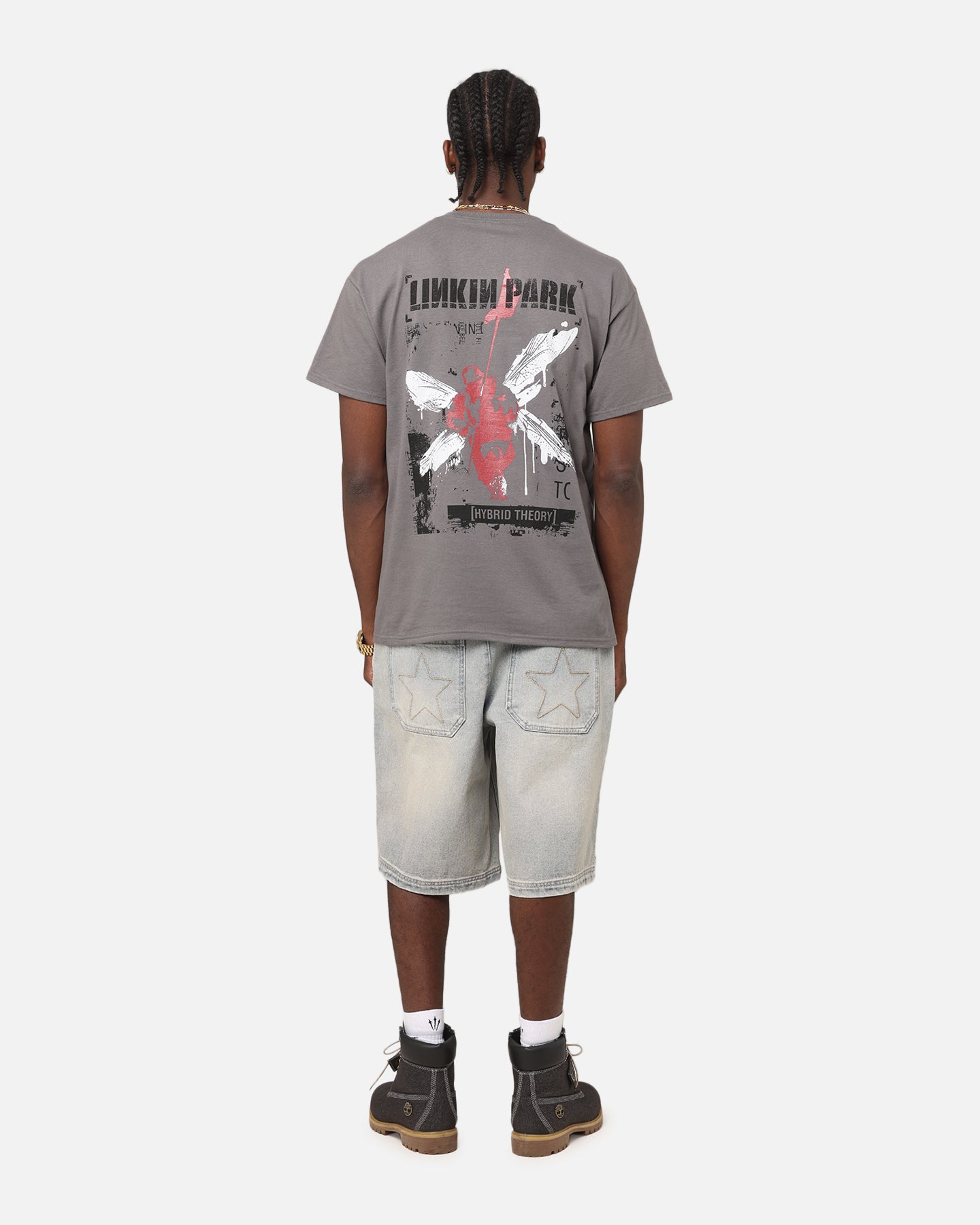 Linkin Park Hybrid Theory T-Shirt Charcoal | Culture Kings US