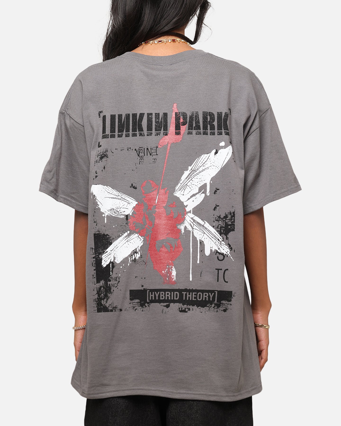 Linkin Park Hybrid Theory T-Shirt Charcoal | Culture Kings US