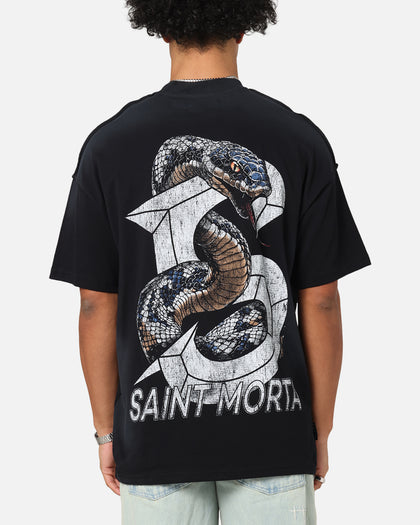 Saint Morta Venom Boxy T-Shirt Sunfade Black