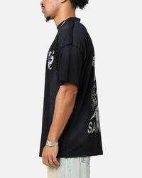 Saint Morta Venom Boxy T-Shirt Sunfade Black