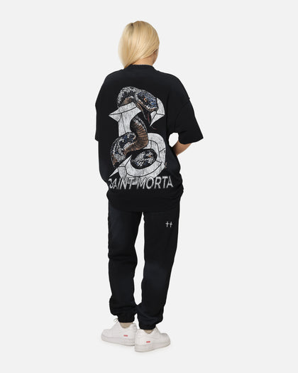 Saint Morta Venom Boxy T-Shirt Sunfade Black
