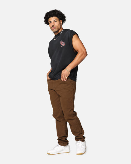 Saint Morta Hardcore Cut Off T-Shirt Sunfade Grey