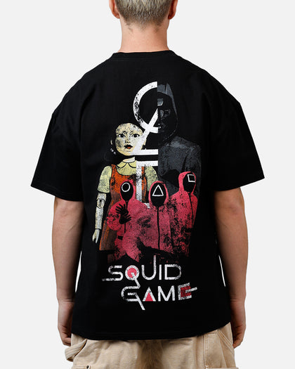 73Studio X Squid Game Front Man Heavyweight T-Shirt Black