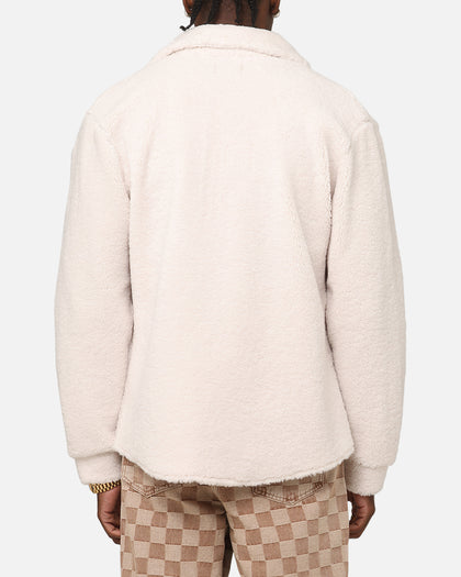 XXIII Shearling Fur Jacket Cream