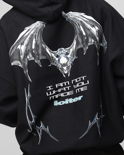 Loiter Chrome Deceiver Hoodie Black