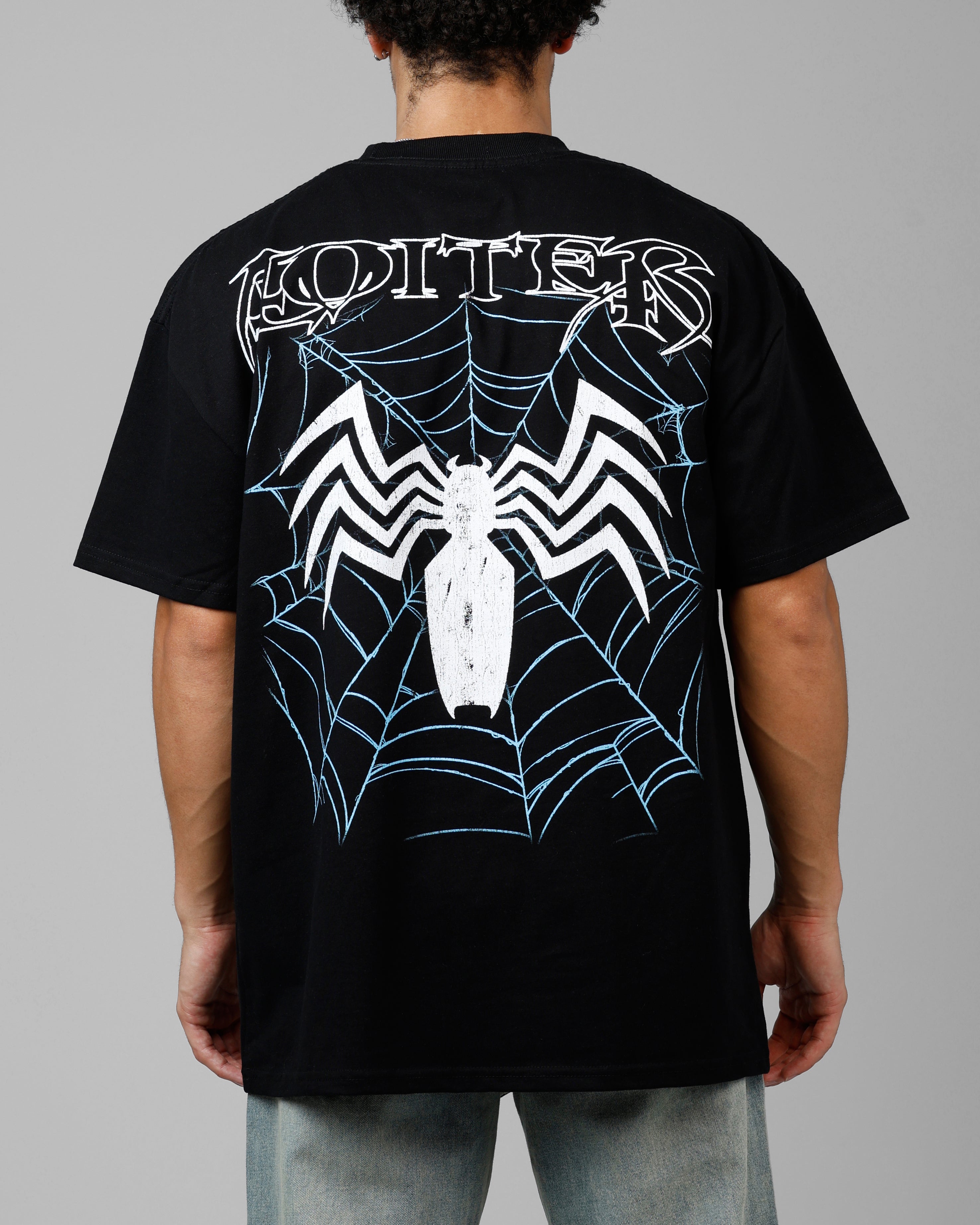 マーベル Kith Symbiote Spiderman Vintage Tee Kith x Marvel